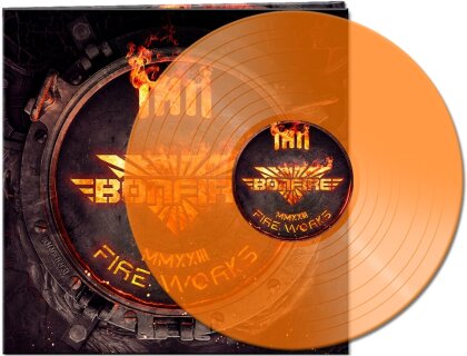 Bonfire - Fireworks - MMXXIII (2023 Reissue, Gatefold, AFM Records, Limited Edition, Orange Vinyl, LP)