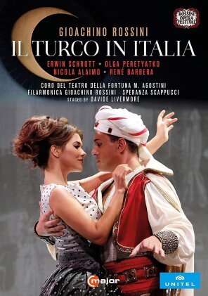 Filarmonica Gioachino Rossini, Coro del Teatro della fortuna M. Agostini, Erwin Schrott & Speranza Scappucci - Il Turco in Italia (Rossini Opera Festival, 2 DVD)