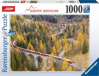 Puzzle RhB World Record - Swiss Collection, 1000 Teile,