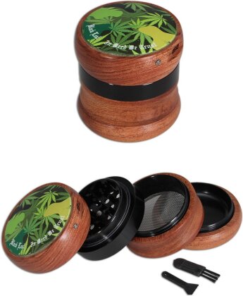 Black Leaf Grinder LED Top 4 Parts