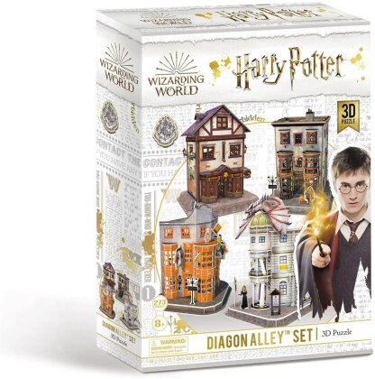 Harry Potter - 3D Puzzle Winkelgasse Set (273 Teile)