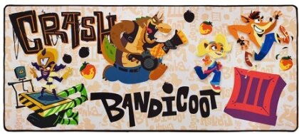 Crash Bandicoot: Illustration - Mousemat