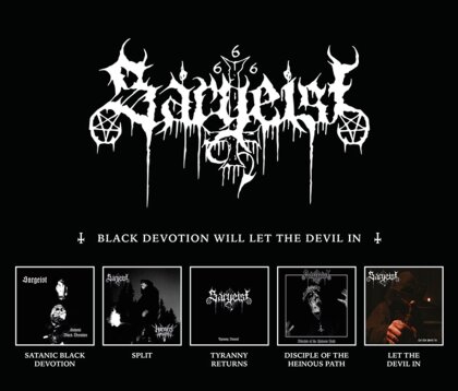 Sargeist - Black Devotion Will Let The Devil In (2023 Reissue, 5 CDs)