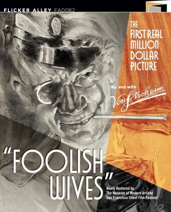 Foolish Wives (1922) (b/w, Blu-ray + DVD)