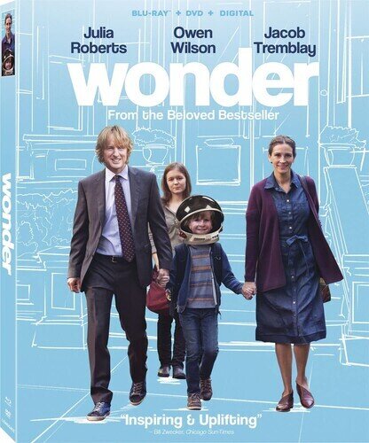 Wonder (2017) (Repackaged, Blu-ray + DVD)