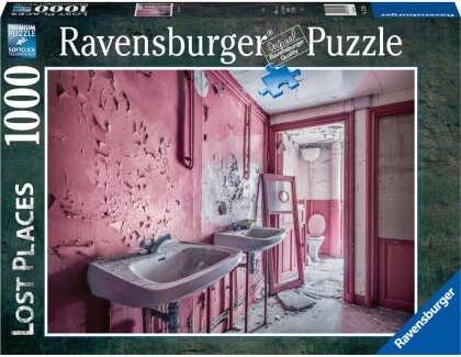 Ravensburger Lost Places Puzzle 17359 Pink Dreams - 1000 Teile Puzzle für Erwachsene und Kinder ab 14 Jahren