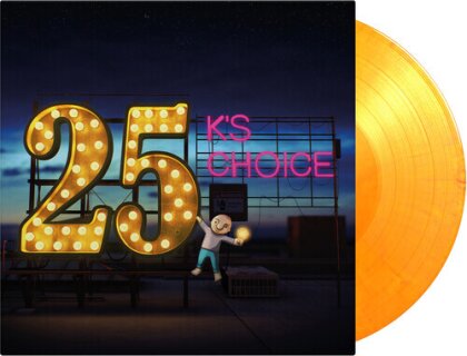 K's Choice - 25 (2023 Reissue, Music On Vinyl, Limited to 1000 Copies, Yellow/Orange Vinyl, 2 LPs)