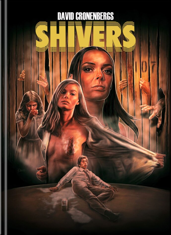 Shivers - Der Parasitenmörder (1975) (Cover D, Limited Edition, Mediabook, 4K Ultra HD + Blu-ray)