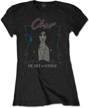 Cher Ladies T-Shirt - Heart of Stone (XXXX-Large) - Size 4XL