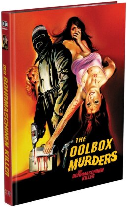 The Toolbox Murders - Der Bohrmaschinenkiller (1978) (Cover A, Limited Edition, Mediabook, 4K Ultra HD + Blu-ray + DVD)