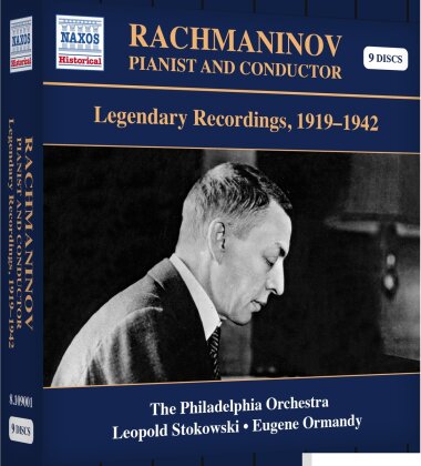 Sergej Rachmaninoff (1873-1943) - Pianist And Conductor - Legendary Recordings 1919-1942 (9 CDs)