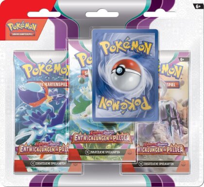 Pokémon (Sammelkartenspiel) - PKM KP02 3-Pack Blister DE MBE6