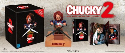 Chucky 2 (1990) (mit Büste, Limited Edition, Mediabook, Blu-ray + DVD)