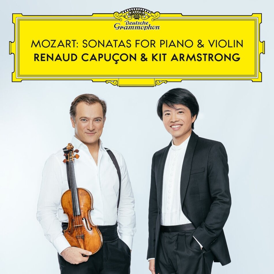 Renaud Capucon, Kit Armstrong & Wolfgang Amadeus Mozart (1756-1791) - Sonatas For Piano & Violin (4 CD)