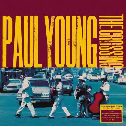 Paul Young - Crossing (2023 Reissue, Turquoise Vinyl, LP)