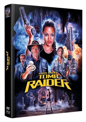 Lara Croft: Tomb Raider (2001) (Wattiert, Limited Edition, Mediabook, Blu-ray + DVD)