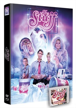 The Stuff (1985) (Wattiert, Edizione Limitata, Mediabook, Blu-ray + DVD)