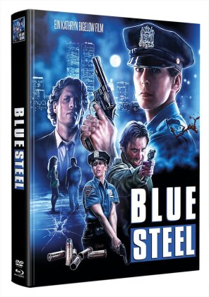 Blue Steel (1990) (Wattiert, Limited Edition, Mediabook, Blu-ray + DVD)
