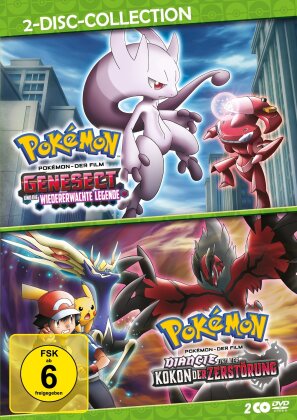 Pokémon - Der Film - Genesect und die wiedererwachte Legende / Diancie und der Kokon der Zerstörung (2 DVDs)