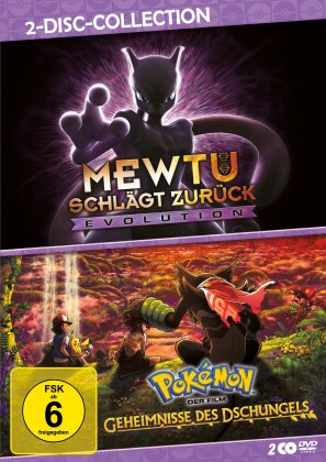 Pokémon - Der Film - Mewtu schlägt zurück - Evolution / Geheimnisse des Dschungels (2 DVDs)