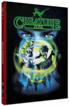 Creature Zone (1997) (Cover A, Wattiert, Limited Edition, Mediabook, Blu-ray + DVD)