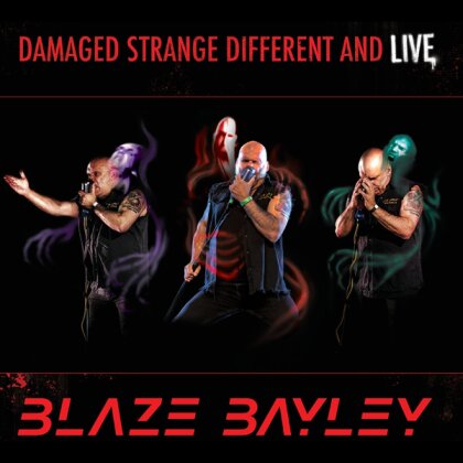 Blaze Bayley (Wolfsbane/Iron Maiden) - Damaged Strange Different And Live