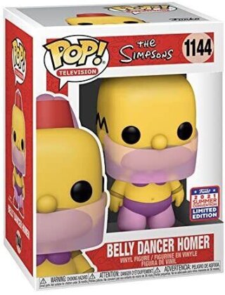Belly Dancer Homer - Simpson (1144) - POP TV - Exclusive - 9.5 cm