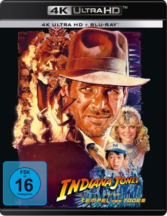Indiana Jones und der Tempel des Todes (1984) (4K Ultra HD + Blu-ray)