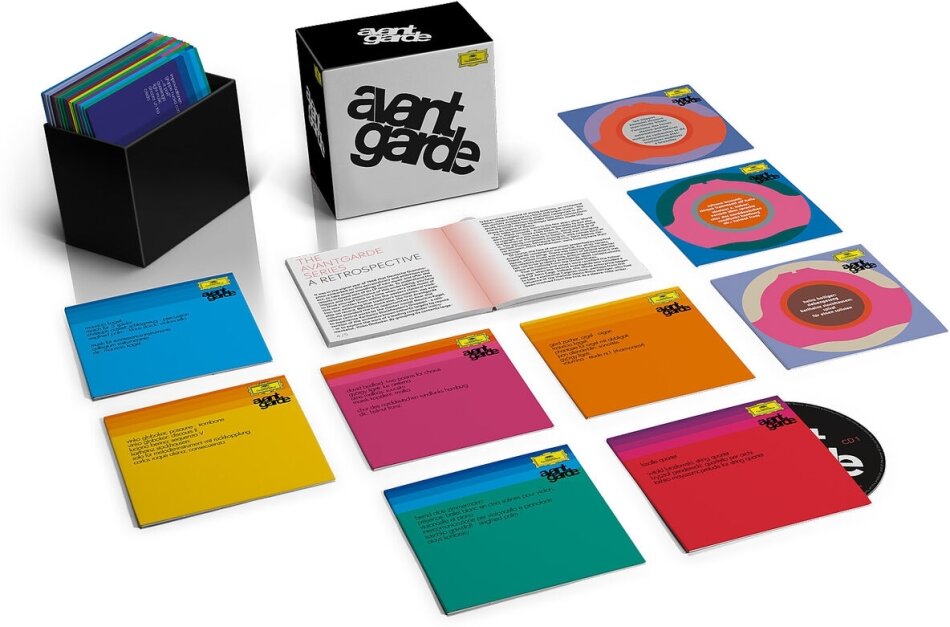 LaSalle Quartet, Heinz Holliger (*1939), Globokar, György Ligeti (1923-2006), … - The Avantgarde Series (21 CDs)