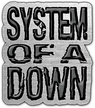 System Of A Down Pin Badge - Logo