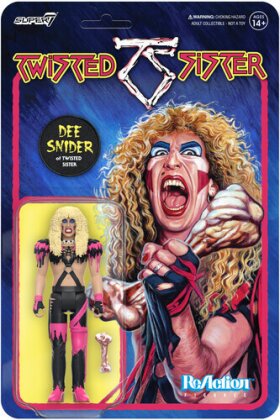 Twisted Sister: Dee Snider - ReAction Action Figure 10cm