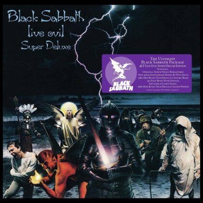 Black Sabbath - Live Evil (Super Deluxe Boxset, 40th Anniversary Edition, 4 LPs)