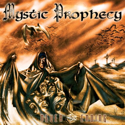Mystic Prophecy - Never Ending (2023 Reissue, ROAR! ROCK OF ANGELS RECORDS IKE, Limited Edition, Transparent Orange Vinyl, LP)