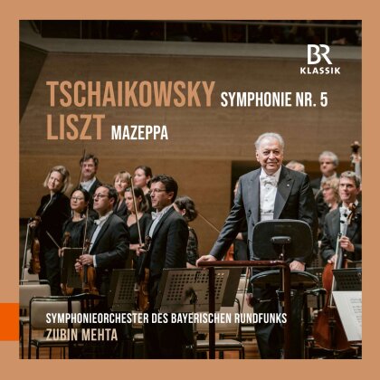 Zubin Mehta, Peter Iljitsch Tschaikowsky (1840-1893) & Franz Liszt (1811-1886) - Symphony No. 5 Liszt: Mazeppa