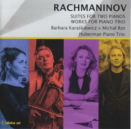 Huberman Piano Trio & Sergej Rachmaninoff (1873-1943) - Suites For Two Pianos Music For Piano Trio