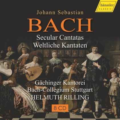 Helmut Rilling, Gächinger Kantorei, Bach Collegium Stuttgart & Johann Sebastian Bach (1685-1750) - Secular Cantatas - Weltliche Kantaten