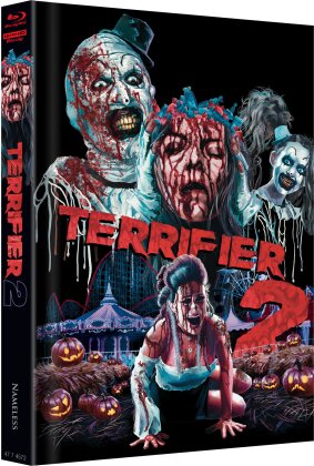 Terrifier 2 (2022) (Cover C, Limited Edition, Mediabook, Uncut, 4K Ultra HD + Blu-ray)