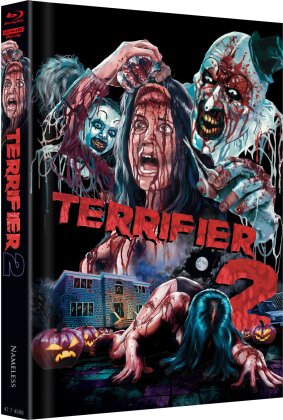 Terrifier 2 (2022) (Cover D, Limited Edition, Mediabook, Uncut, 4K Ultra HD + Blu-ray)