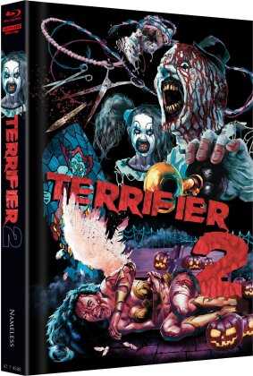 Terrifier 2 (2022) (Cover E, Limited Edition, Mediabook, Uncut, 4K Ultra HD + Blu-ray)