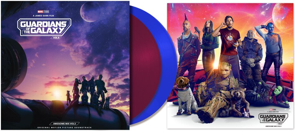 Guardians Of The Galaxy - OST 3 - Awesome Mix Vol. 3 (Indies Exclusive, Limited Edition, Colored, 2 LPs)