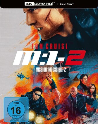 M:I-2 - Mission: Impossible 2 (2000) (Edizione Limitata, Steelbook, 4K Ultra HD + Blu-ray)