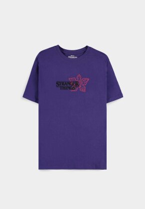 Stranger Things - Demogorgon Purple Men's Short Sleeved T-shirt