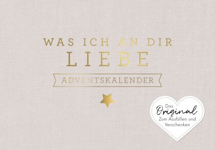 Was ich an dir liebe - Adventskalender