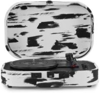 Crosley - Discovery Portable Turntable (Black & White)