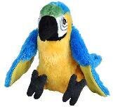 Plüsch Blau-gelber Papagei Mini Cuddlekin