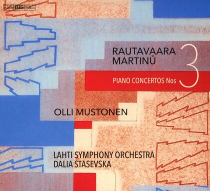 Lahti Symphony Orchestra, Einojuhani Rautavaara (*1928), Bohuslav Martinu (1890-1959), Dalia Strasevska & Olli Mustonen (*1967) - Piano Concertos No. 3 (Hybrid SACD)