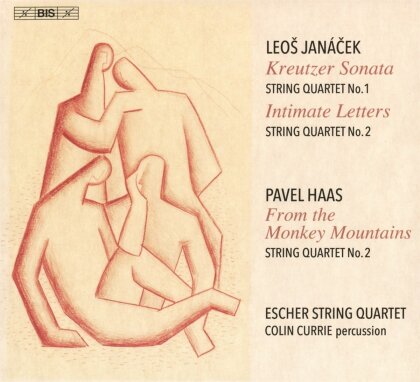 Escher String Quartet, Leos Janácek (1854-1928), Pavel Haas (1899-1944) & Colin Currie - String Quartets (Hybrid SACD)