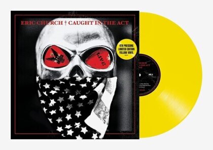 Eric Church - Caught In The Act: Live (2023 Reissue, EMI Nashville, Yellow Vinyl, 2 LPs)