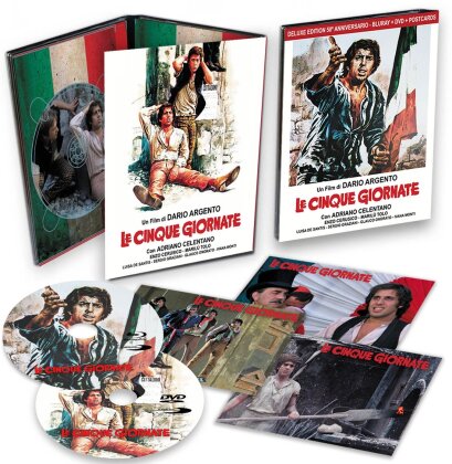 Le cinque giornate (1973) (+ Cartoline Da Collezione, Cofanetto Cartonato Apribile, Deluxe Edition, 50th Anniversary Limited Edition, Blu-ray + DVD)