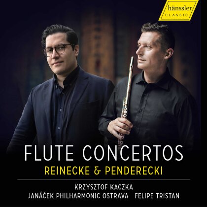 Carl Heinrich Reinecke (1824-1910), Krzysztof Penderecki (*1933), Felipe Tristan, Krzysztof Kaczka & Janacek Philharmonic Orchestra - Flute Concertos
